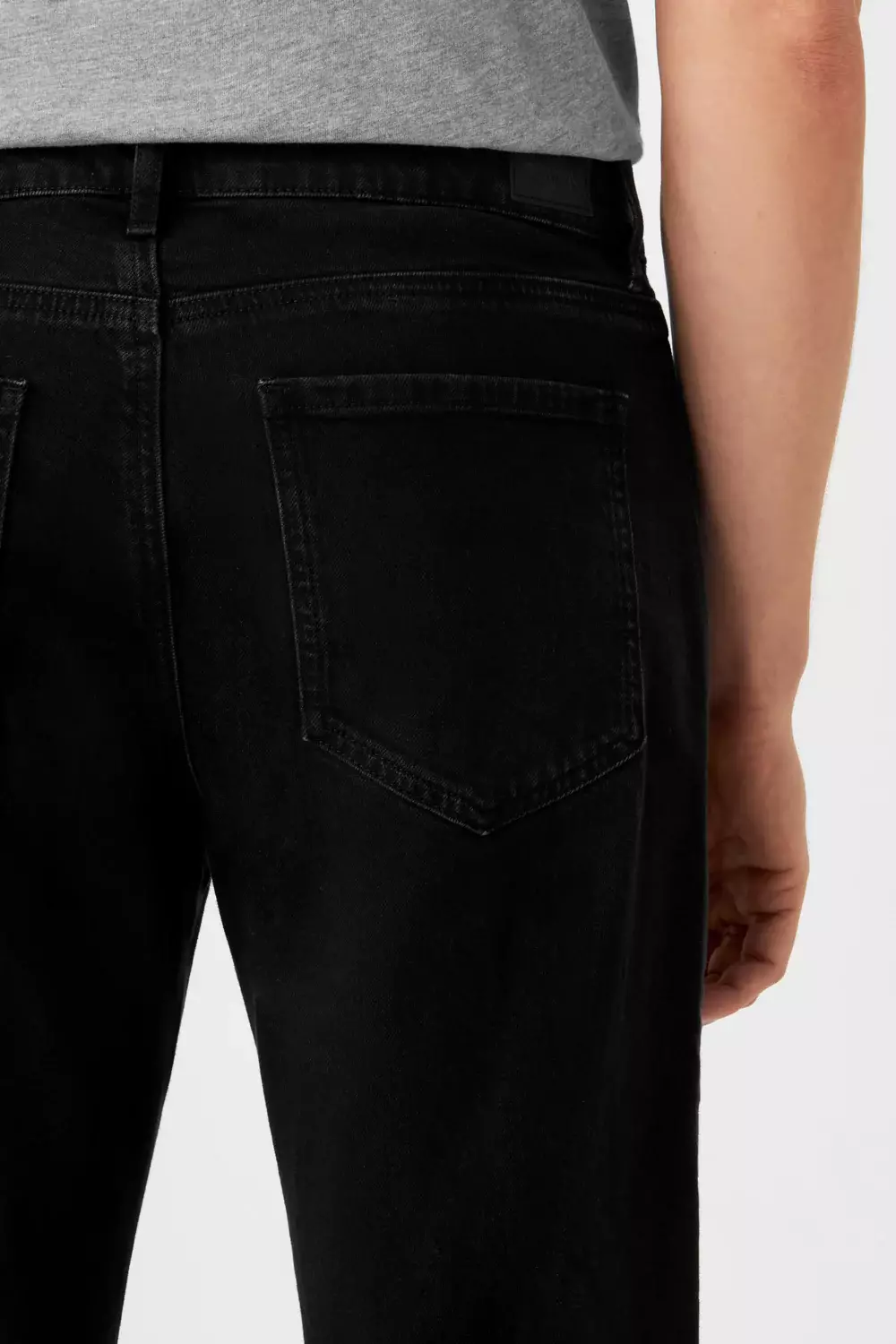 Dawn Dusk black Regular Straight Classic Jeans schwarz